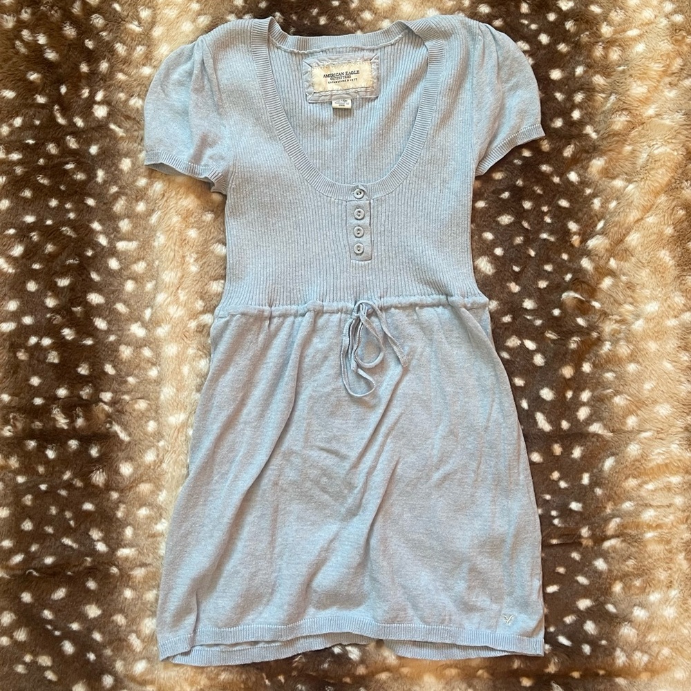 Y2K American eagle babydoll top